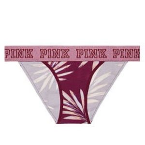 New Victoria’s Secret PINK Logo Bikini Panties - XSmall